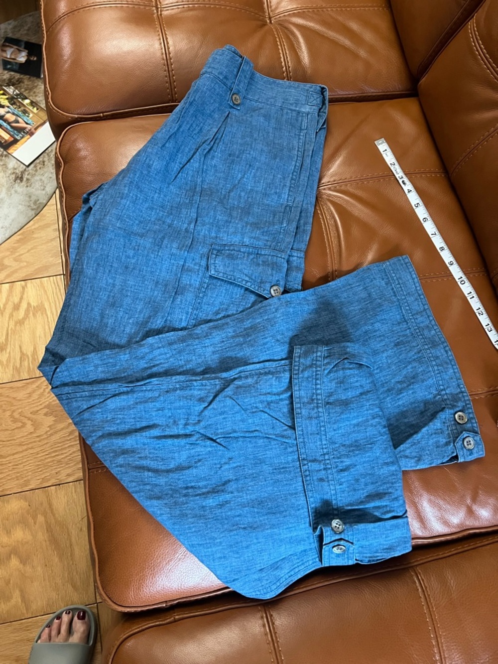 Ralph Lauren Lino pants . Sz 8 - Picture 3 of 9